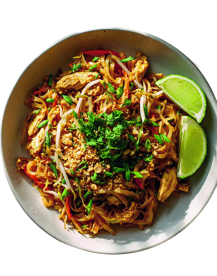 Pad Thaï au poulet