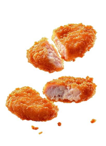 Aile de poulet frit halal